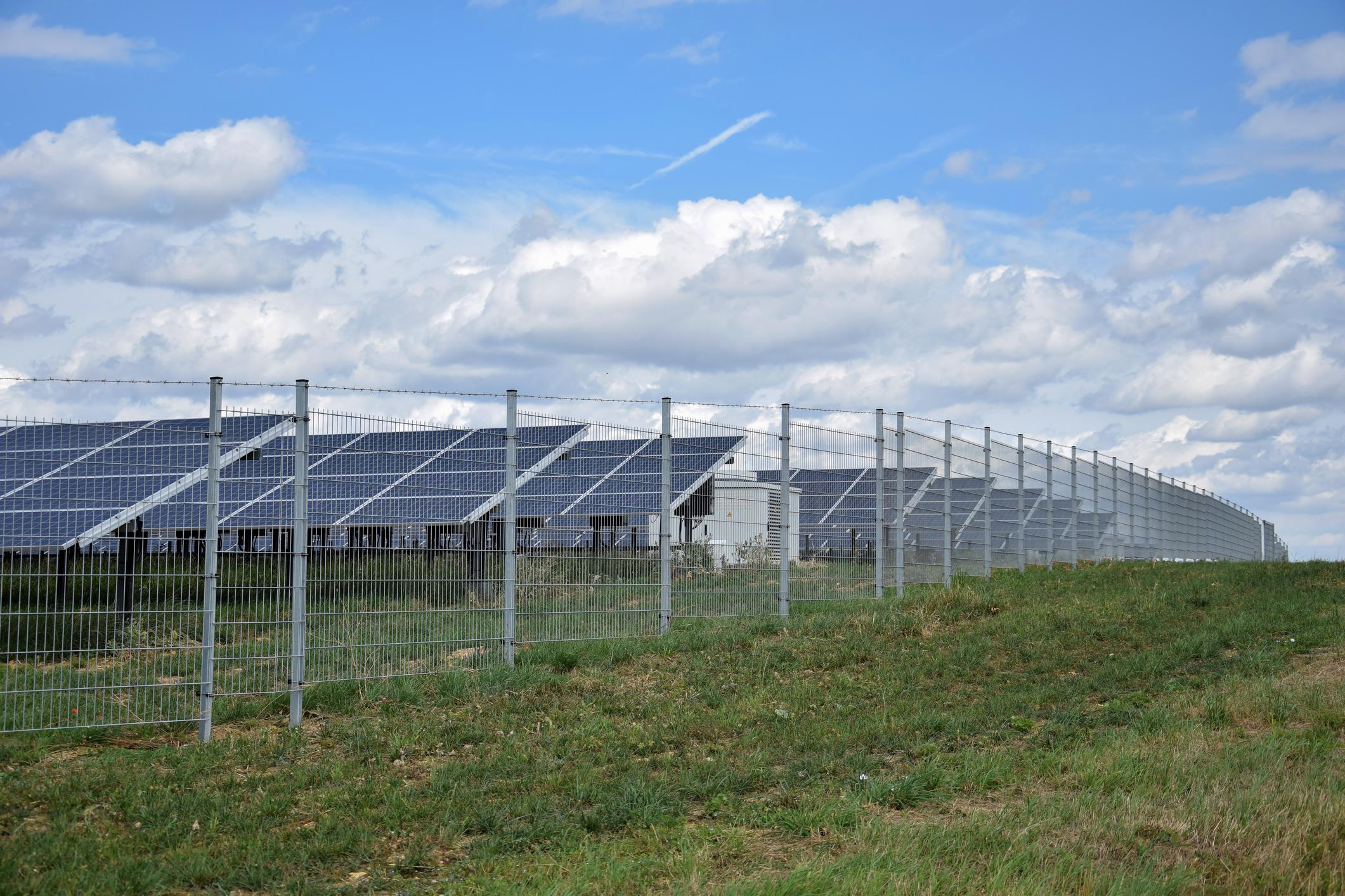 Solar Site Fencing
